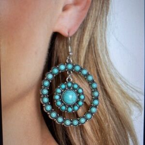 Blue Earrings